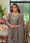 D 50354 B By Zaveri Marvel Silk Beats Embroidery Readymade Suits 
